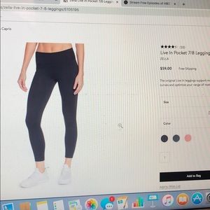 Zella Live in Pocket Leggings